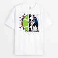 Personalized Sporty Daddy T-shirt