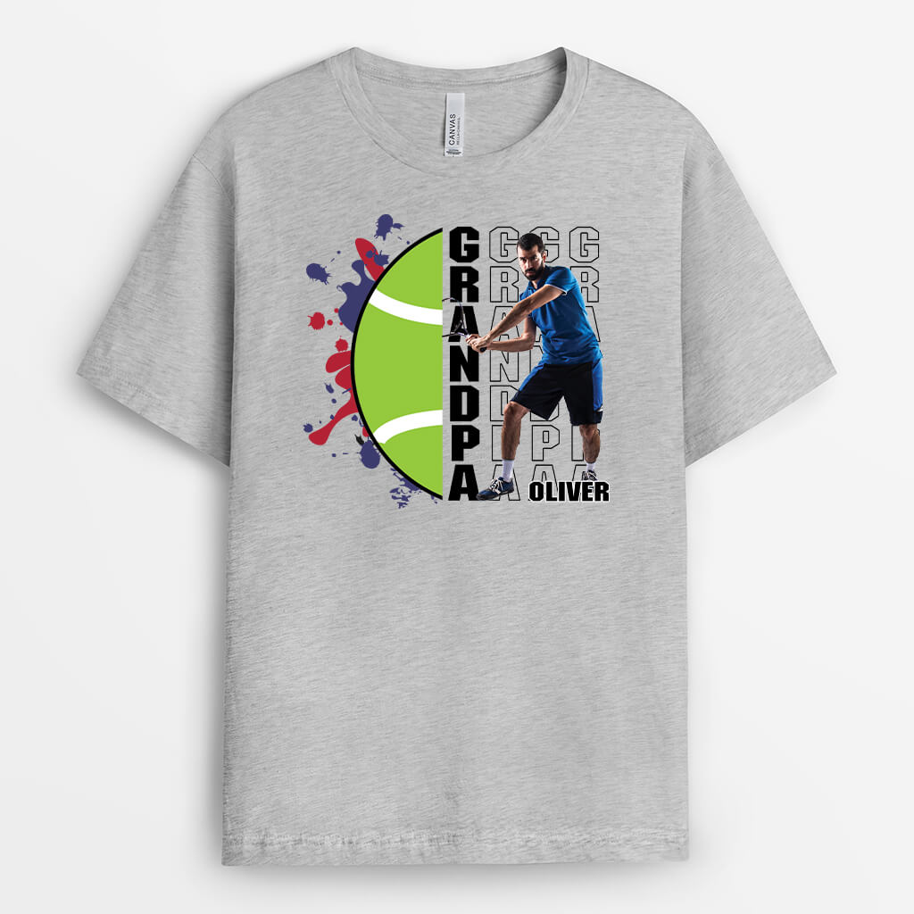 Personalized Sporty Daddy T-shirt