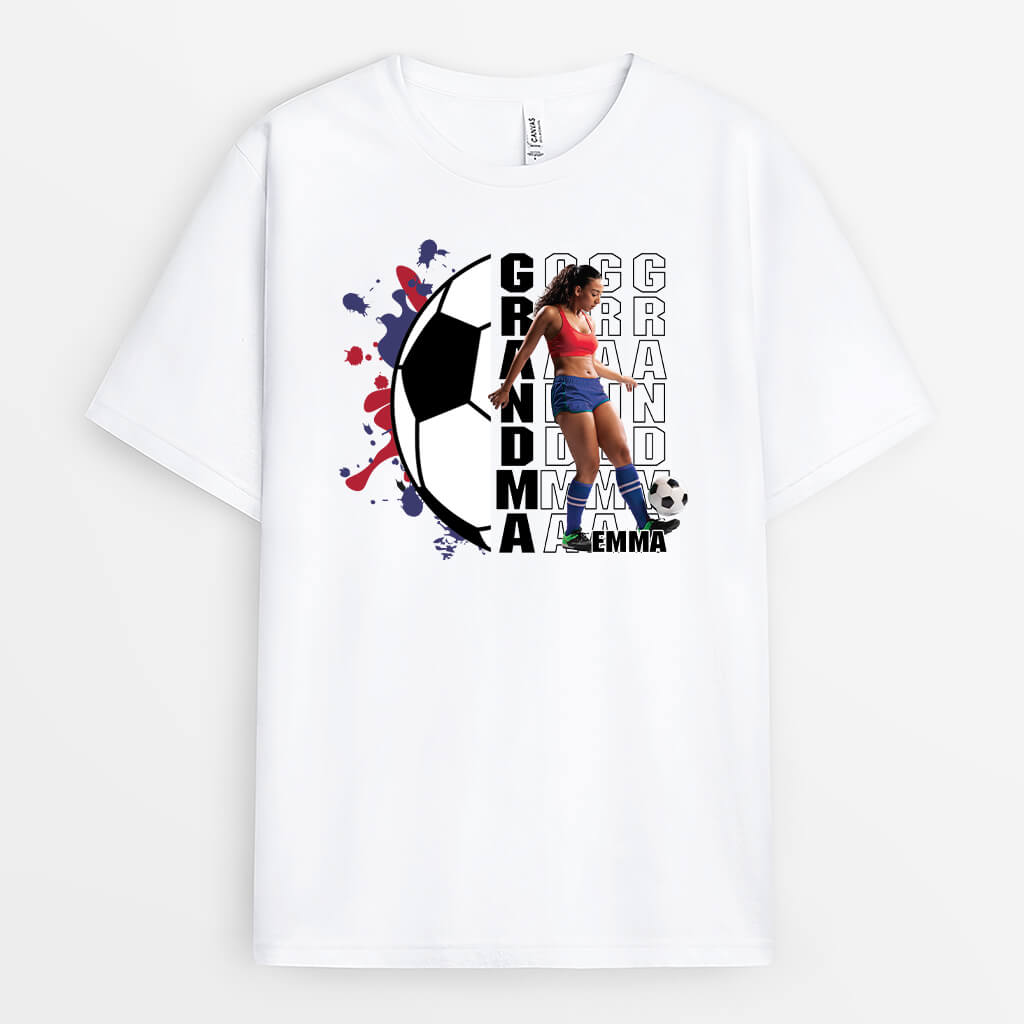Personalized Sporty Mommy T-shirt