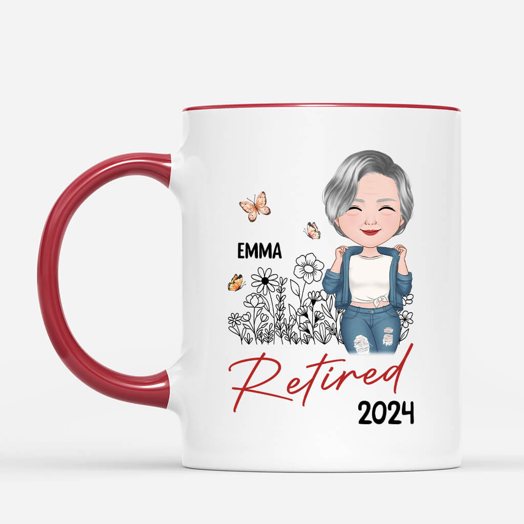 Personalized Retired Mug