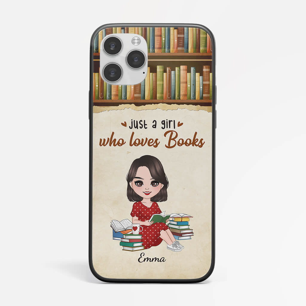 Personalized Phone Case for Her - Unique Gift for Book Lovers