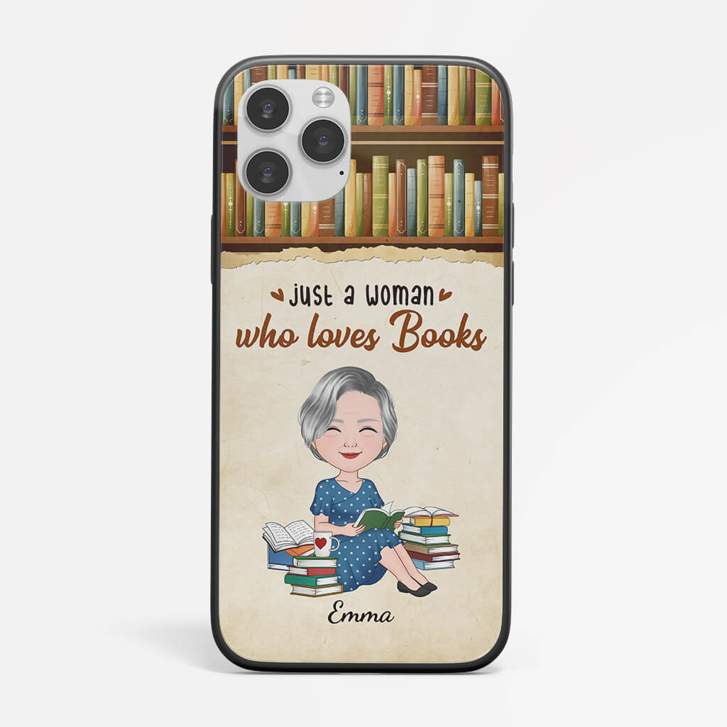 Personalized Phone Case for Her - Unique Gift for Book Lovers