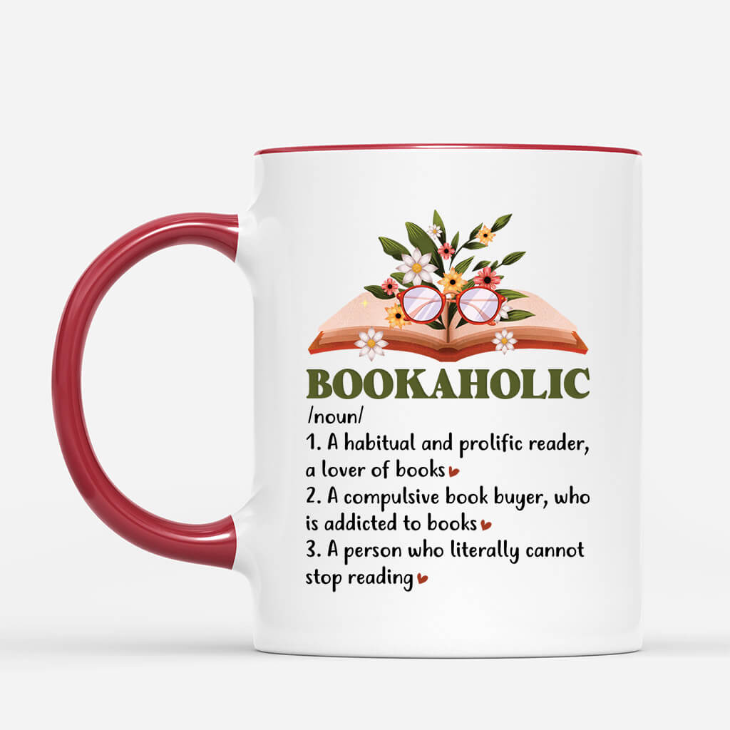 Personalized Bookaholic Mug