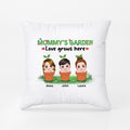 Personalized Mommy's Garden Pillow
