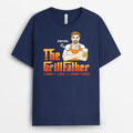 Personalized The Grillmother Grillfather T-shirt