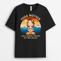 Personalized Yoga Mom T-shirt