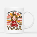 Personalized This Mom Loves Yoga Mug