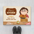 Personalized Mom's Kitchen Doormat