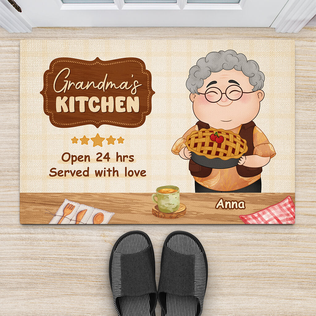 Personalized Mom's Kitchen Doormat