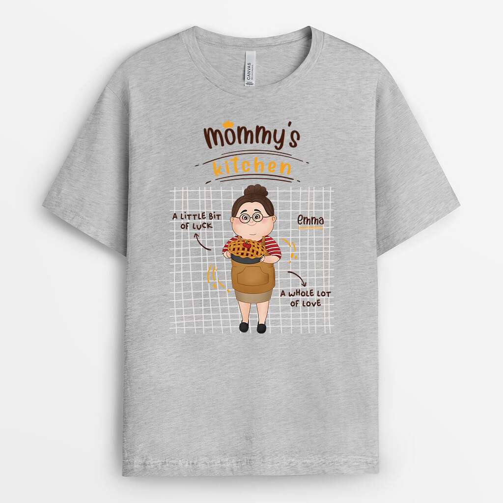 Personalized Mom's Kitchen T-shirt