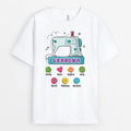 Personalized Mommy Grandma Sewing Machine T-shirt