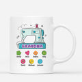 Personalized Mommy Grandma Sewing Machine Mug