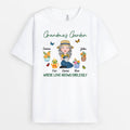 Personalized Grandma's Garden Love Grows Endlessly T-shirt