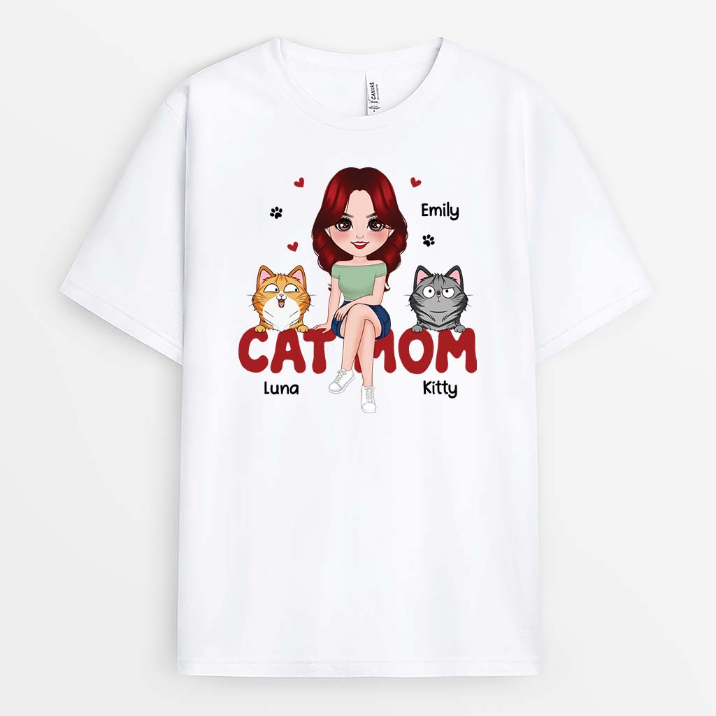 Custom Cat Shirts for Humans - Personalized Cat Mom Gifts