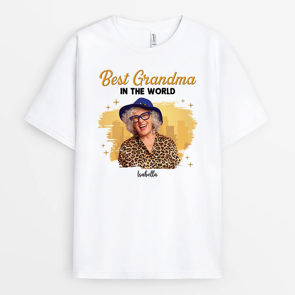 Personalized Best Mom In The World T-shirt