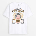Custom Cat Shirts for Humans - Crazy Cat Lady T shirt
