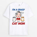 Personalized Cat Shirts for Women - Crazy Cat Lady Shirt