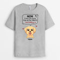 Personalized I Love You More Than All The Treats Dog T-shirt