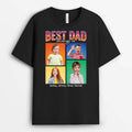Personalized Best Dad Belongs To T-shirt