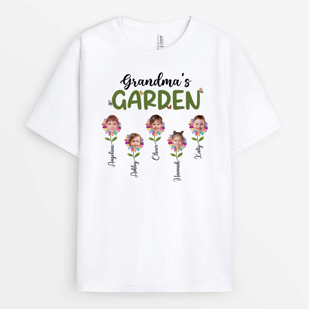 Personalized Mommy's/Grandma's Garden T-shirt