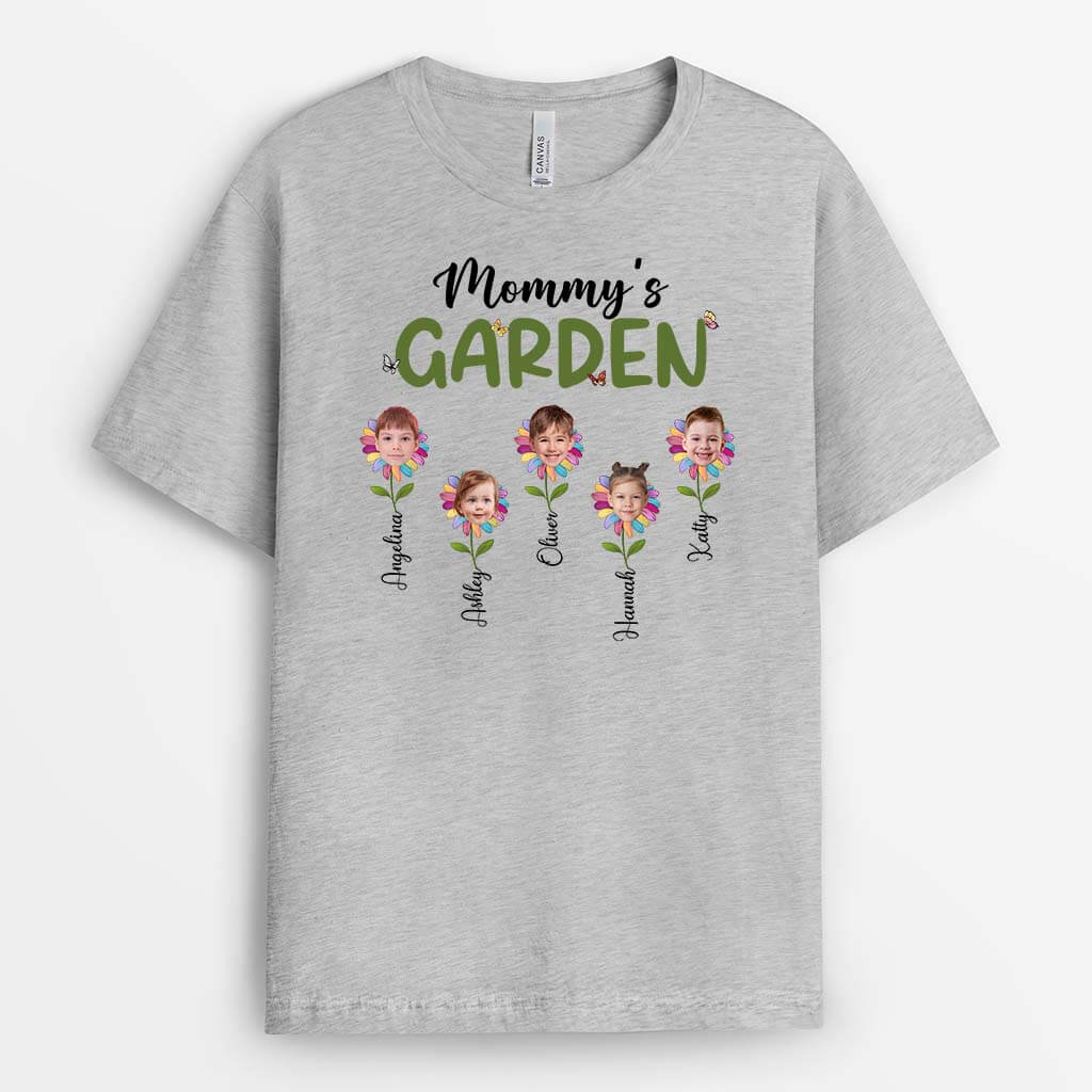 Personalized Mommy's/Grandma's Garden T-shirt