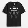This Human Belongs To Pet Paws - Personalized Dog T Shirts for Humans