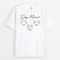 Dog Mom/Dog Dad With Dog Ears - Personalized Dog And Human Shirts
