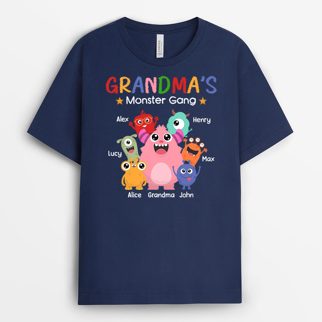 Personalized Daddy's/Grandpa's Monster Gang T-shirt