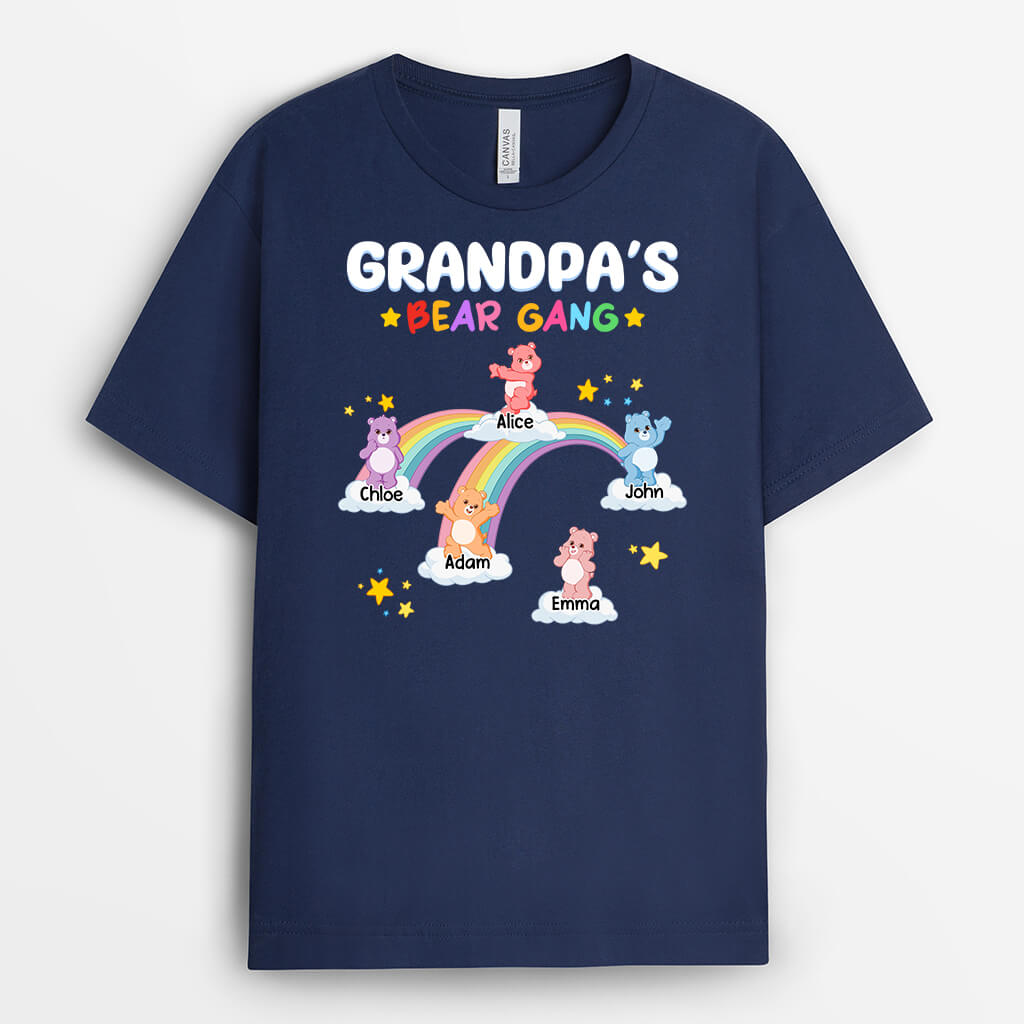 Personalized Mommy's/Grandma's Bear Gang T-shirt