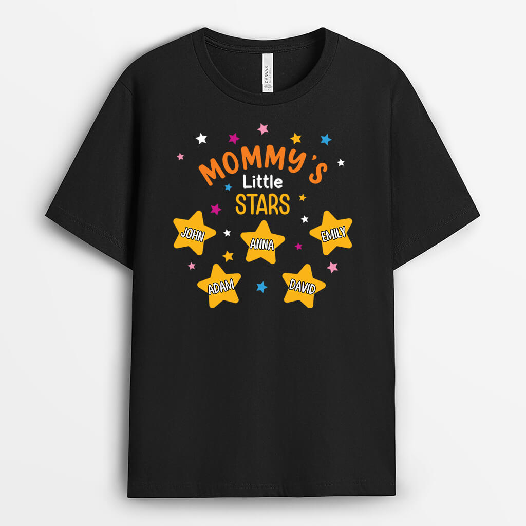 Grandma's Little Stars Shirt - Custom Gifts for Grandma