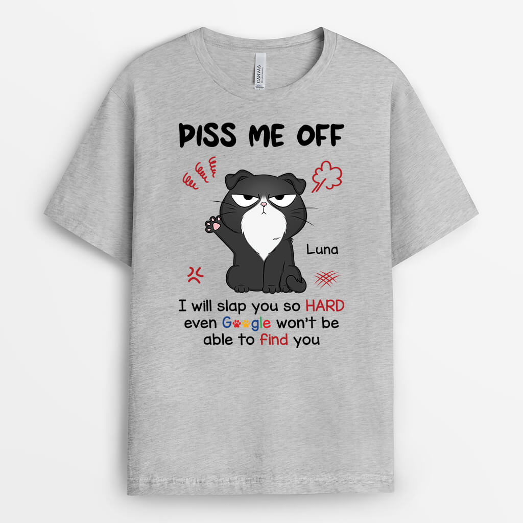 Funny Personalized Gifts for Cat Lovers - Personalized Cat Shirts
