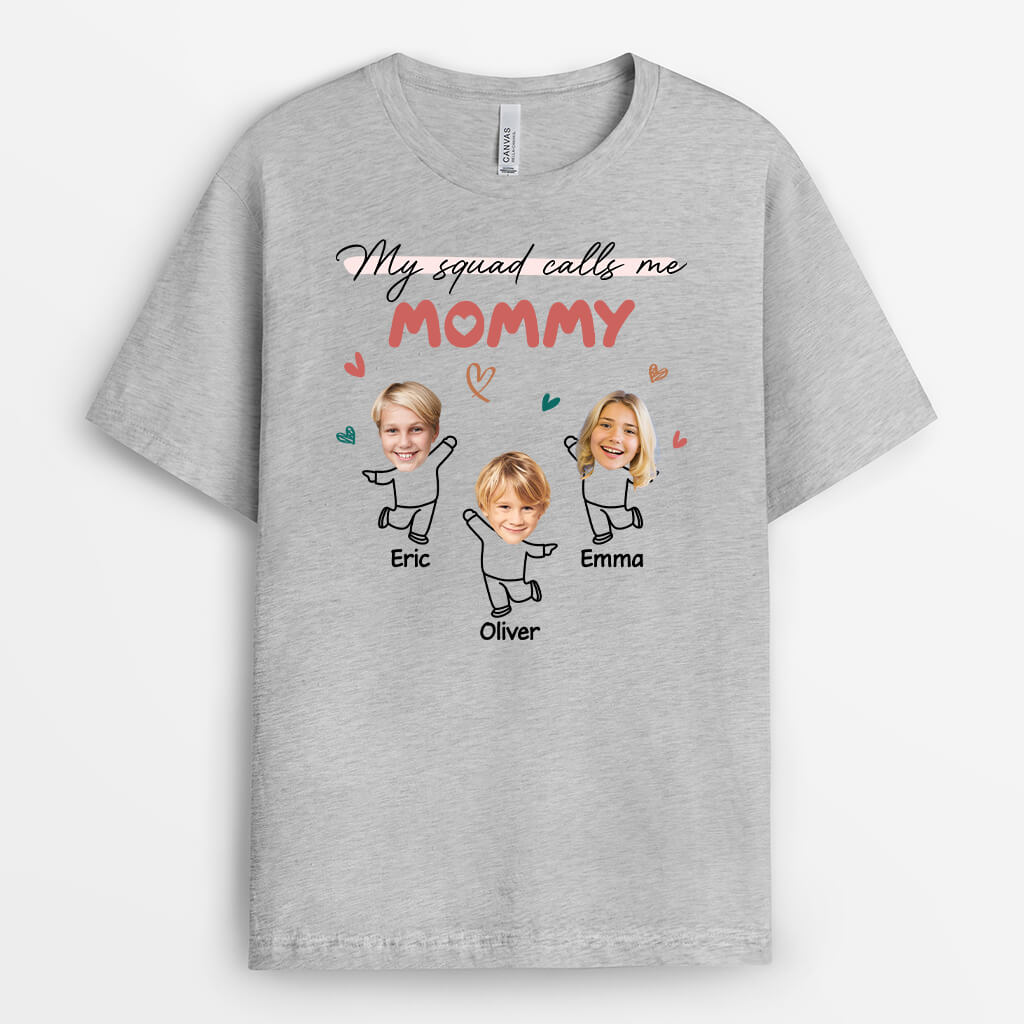 Personalized My Squad Calls Me Grandpa/Daddy T-shirt