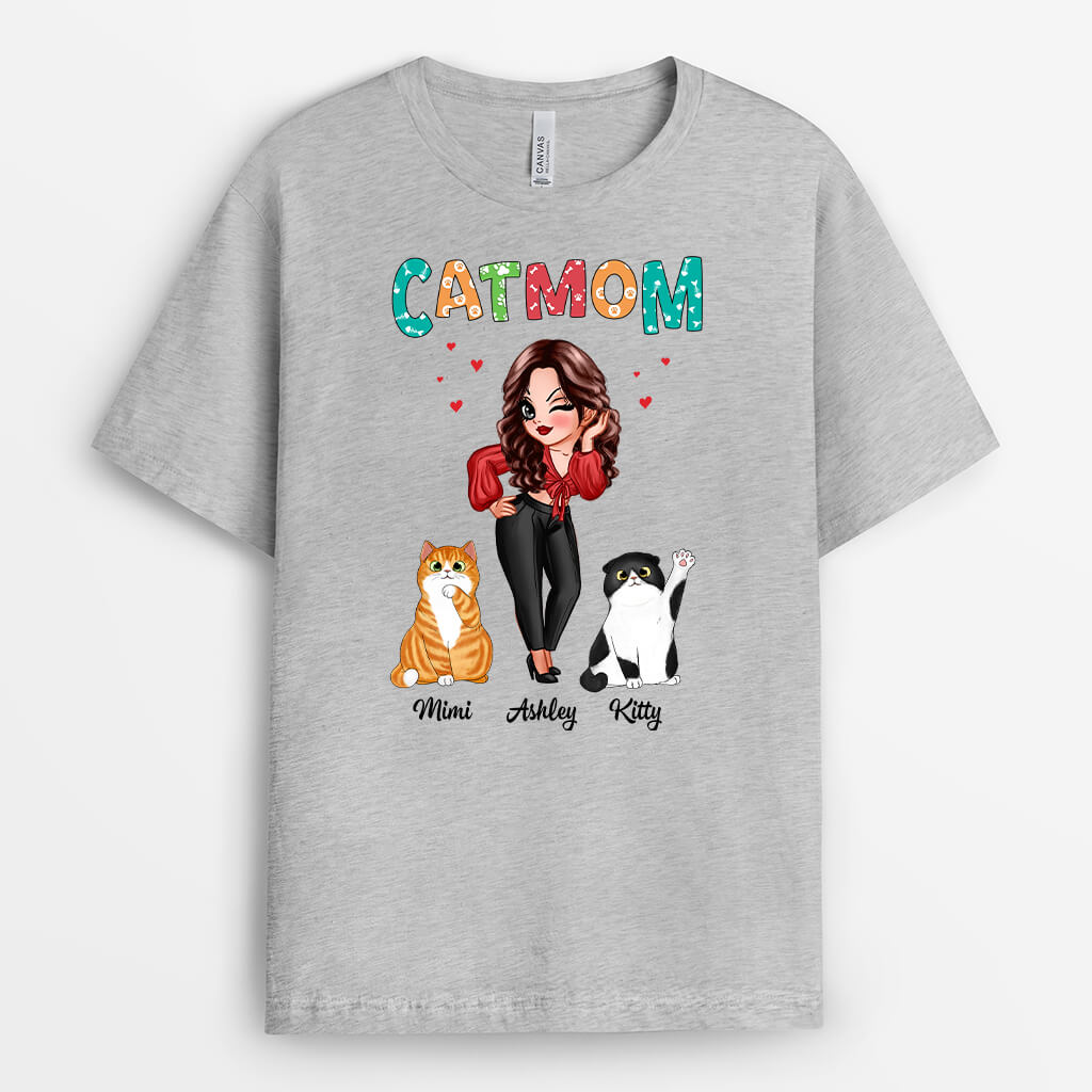 Custom Cat Shirts for Humans - Cute Cat Mom Gifts