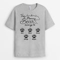 Personalized This Mama/Grandma Bear Belongs To T-shirt
