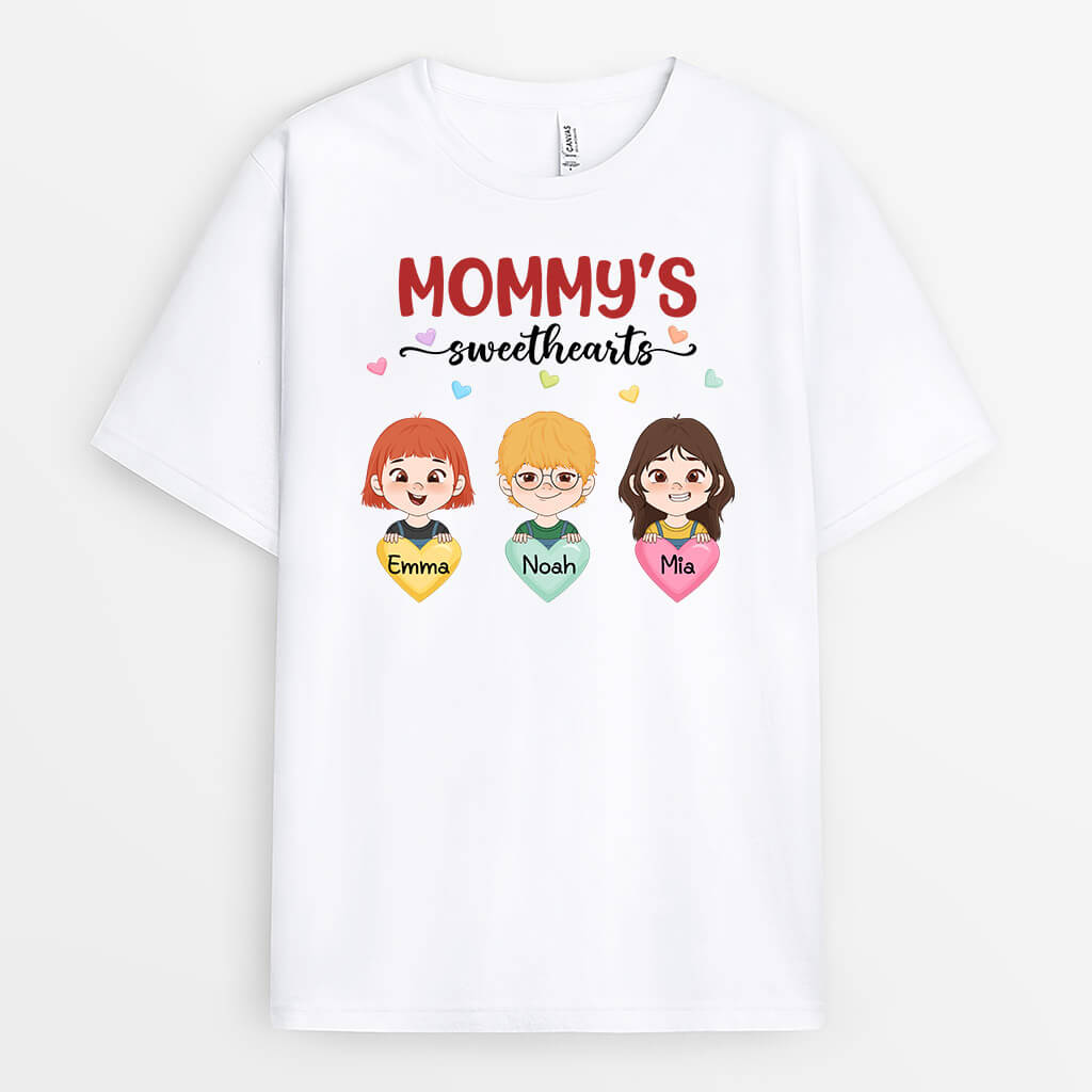 Personalized Grandma's Sweethearts T-shirt