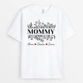 Personalized Grandma's Flowers T-shirt