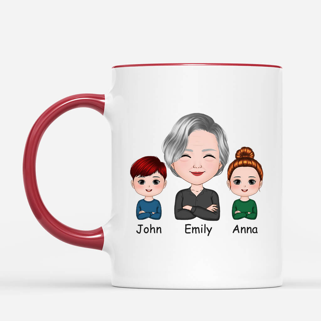 Personalized Being A Mommy Is An Honor Being A Grandma Is Priceless Mug