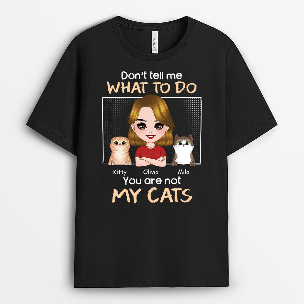 Personalized Cat Shirts - Funny Gifts for Cat Owners