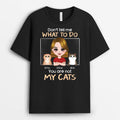 Personalized Cat Shirts - Funny Gifts for Cat Owners
