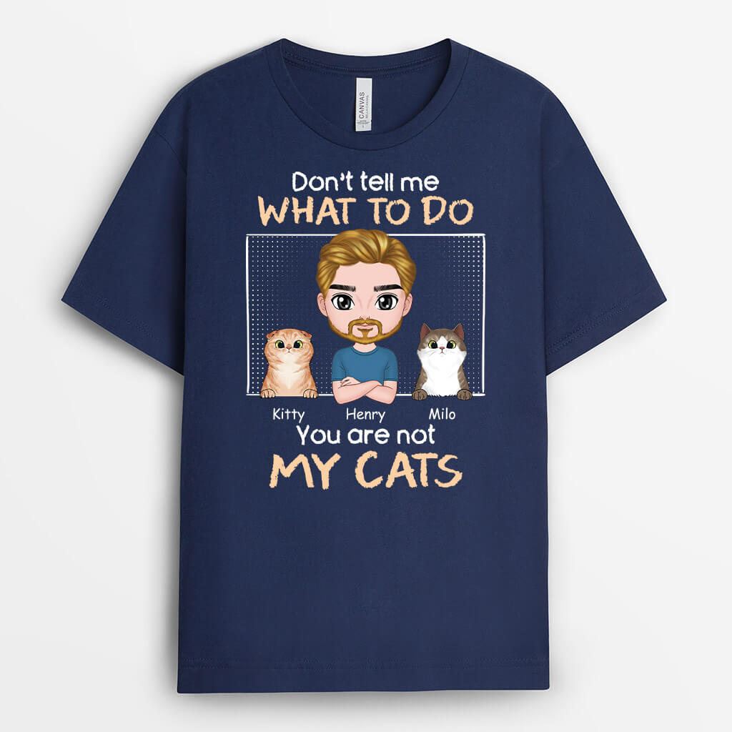 Personalized Cat Shirts - Funny Gifts for Cat Owners