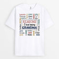 Personalized Reasons I love being Grandpa/Grandma T-shirt