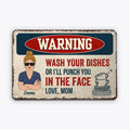 Funny Personalized Gifts for Parents - Custom Metal Signs