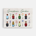 Personalized Mummy/Grandmother's Garden Canvas