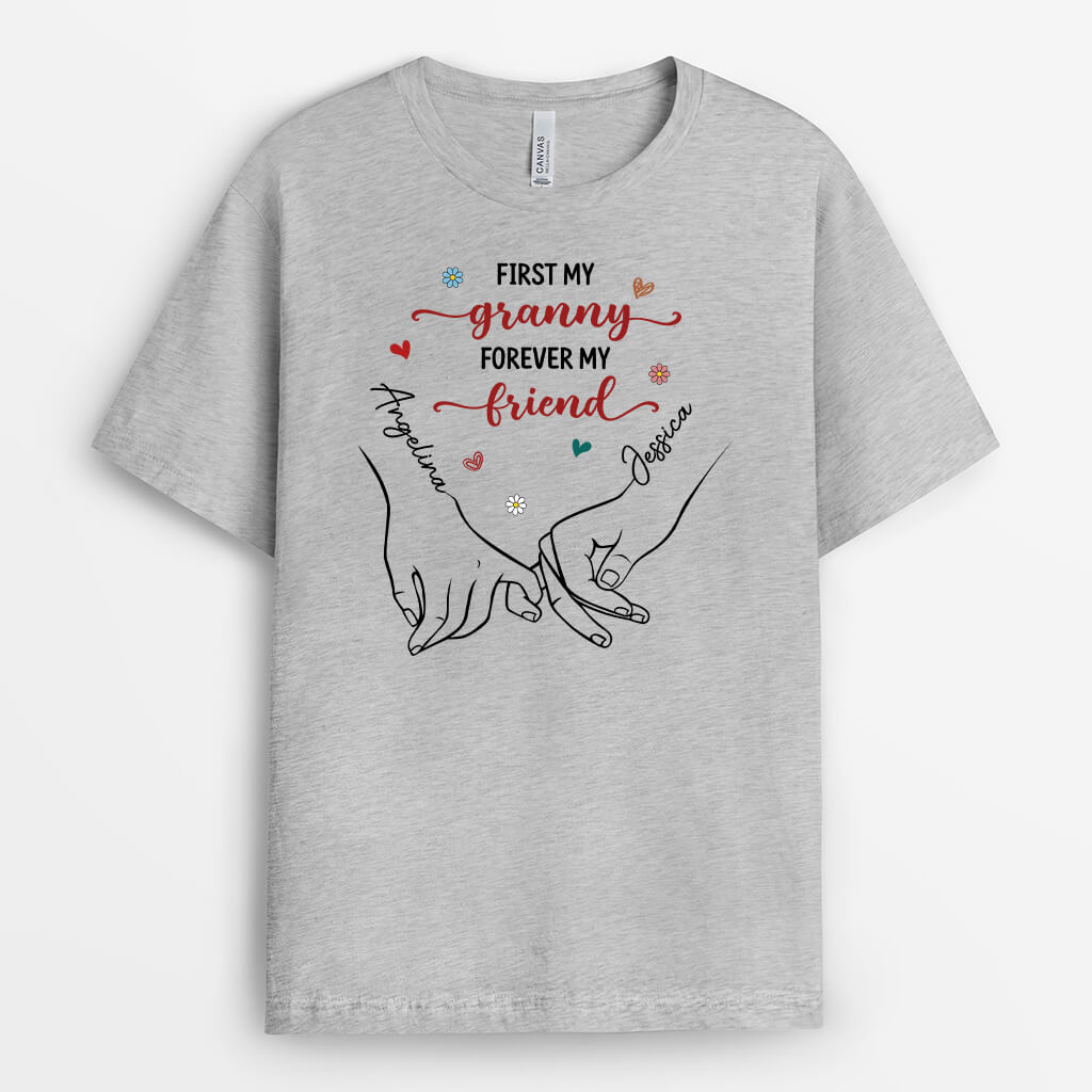 Personalized First My Mother Forever My Friend T-shirt