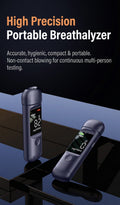 Rechargeable Breathalyzer, Alcohol Tester, Breathalyzer, Non-Contact Measurement