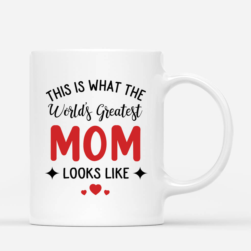 Personalized Best Mom Looks Like Mug