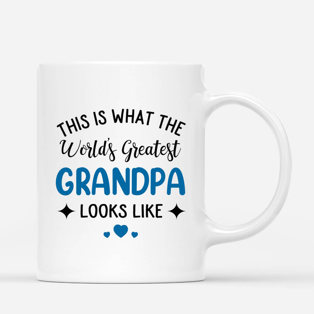 Personalized Best Dad Looks Like Mug