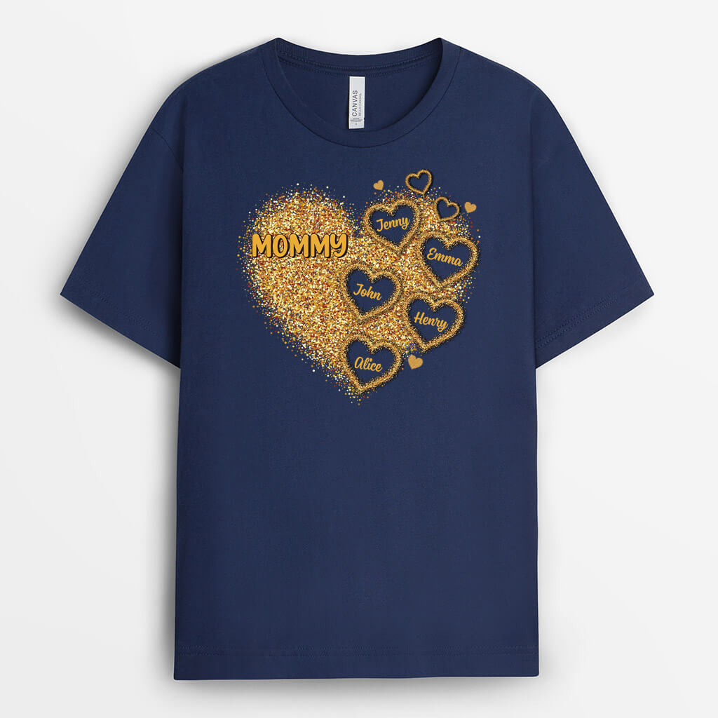 Personalized Grandma With Kids' Name T-shirt
