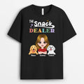 Personalized The Snack Dealer - Dogs T-shirt