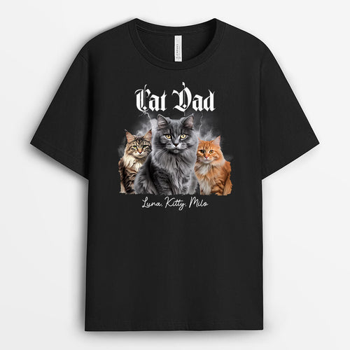 Custom Cat Shirts for Humans - Cat Mom/Cat Dad Shirt